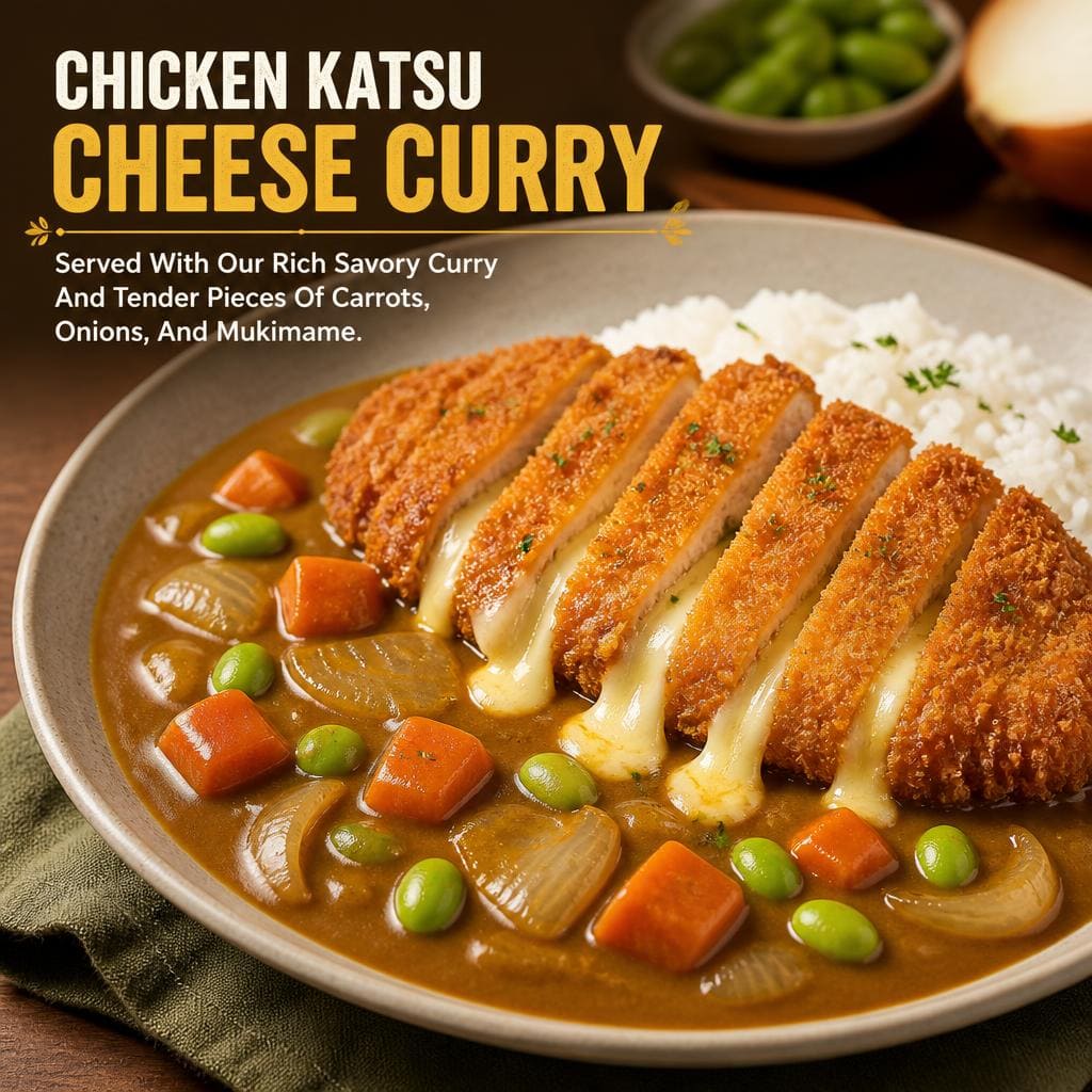 Chicken Katsu Cheese Curry